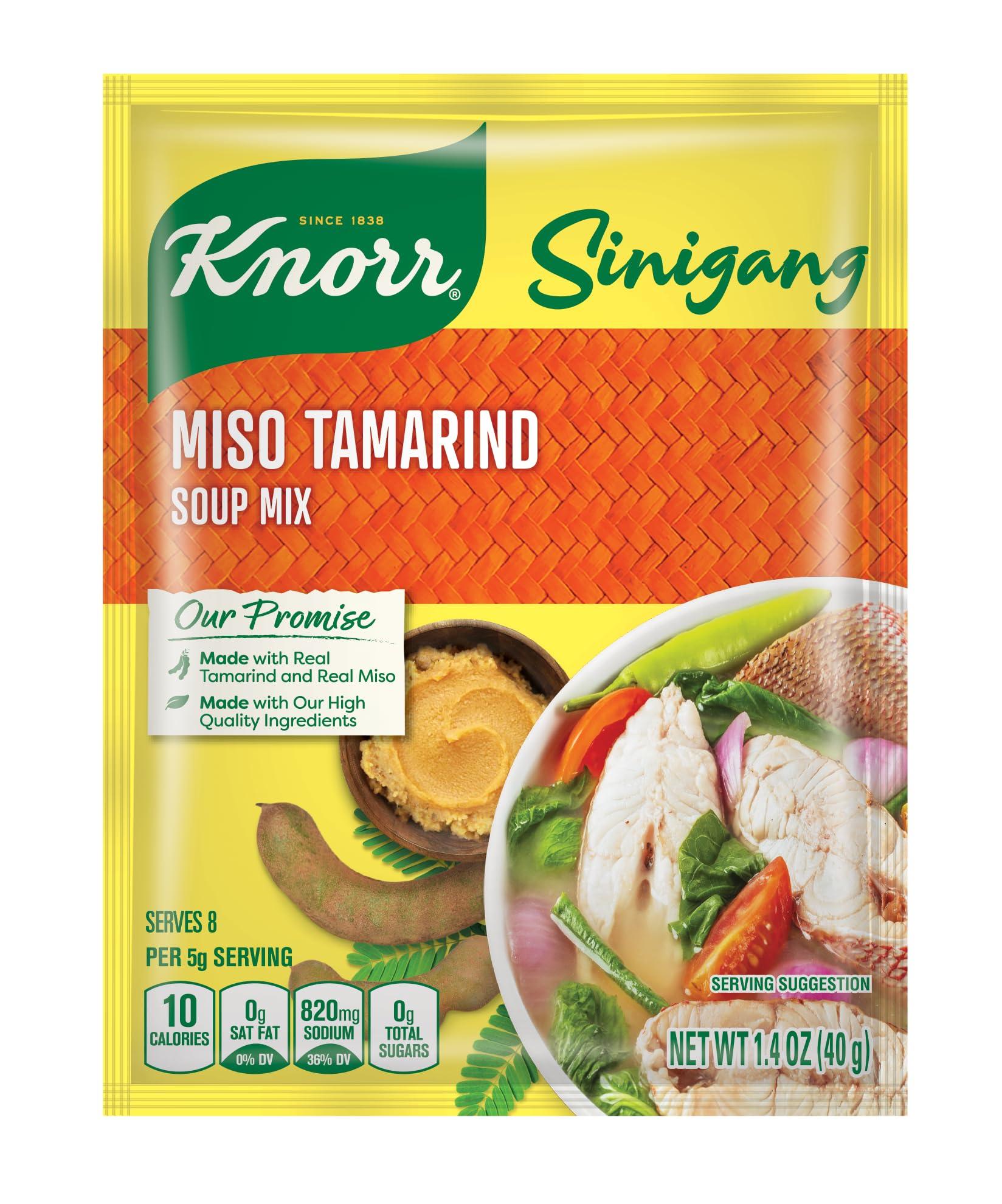 Knorr Knorr Sinigang Miso Tamarind Soup Mix, 1.4 OZ (Pack of 2)