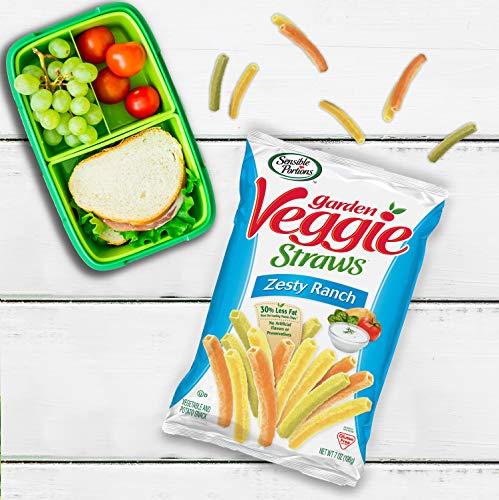 Sensible Portions Sensible Portions Garden Veggie Straws, Zesty Ranch, 7 Oz (Pack of 6)