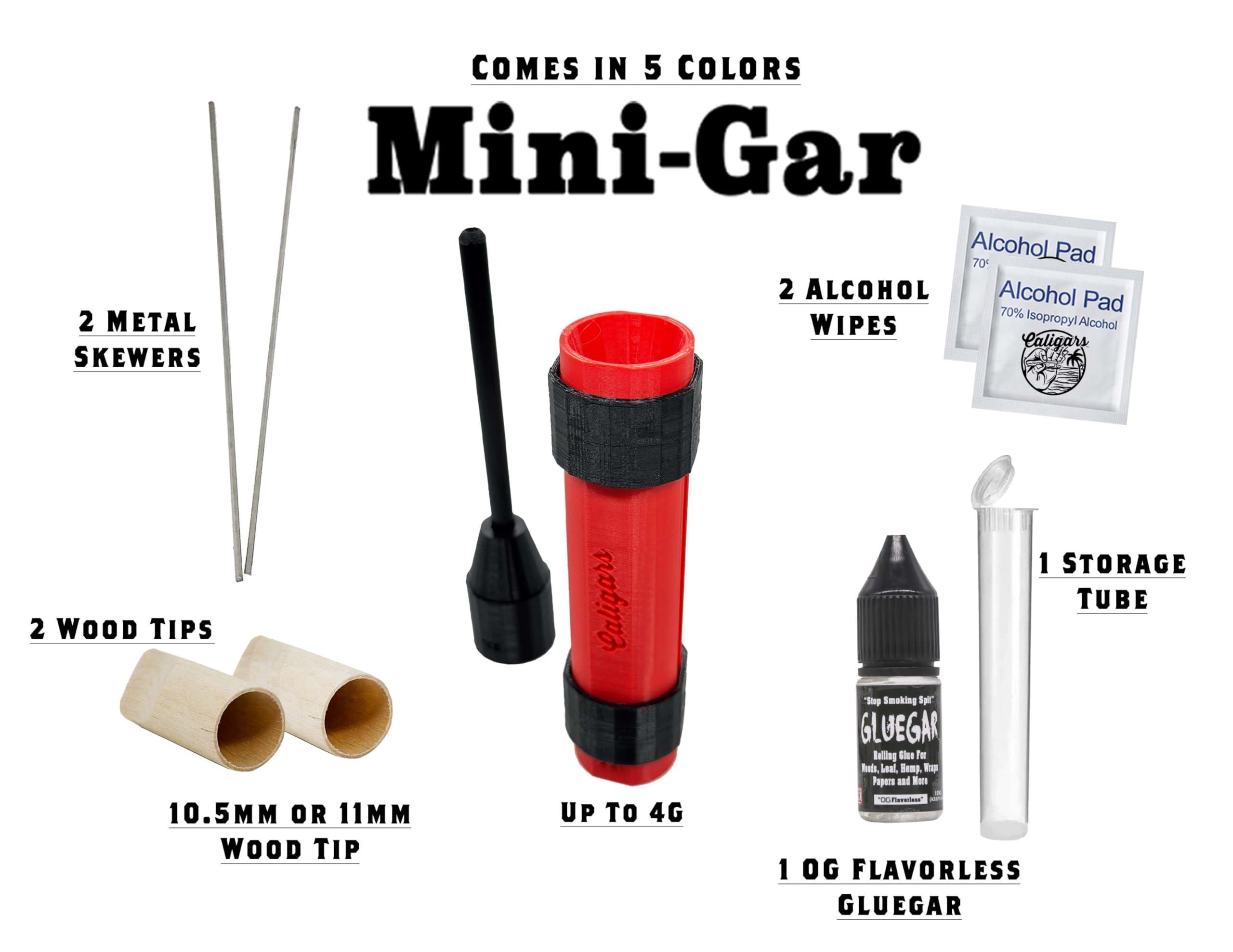 Caligars Garkits V2- Cannagar Kits (Cannagar Tools, Cannagar Accessories) (Black, MiniGar-4g)