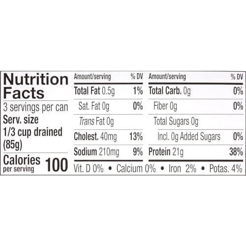 Bumble Bee Bumble Bee Solid White Albacore Tuna in Water, 12 oz Can (Pack of 12) - Wild Caught Tuna - 22g Protein per Serving, High in Omega-3s - Non-GMO Project Verified, Gluten Free, Kosher