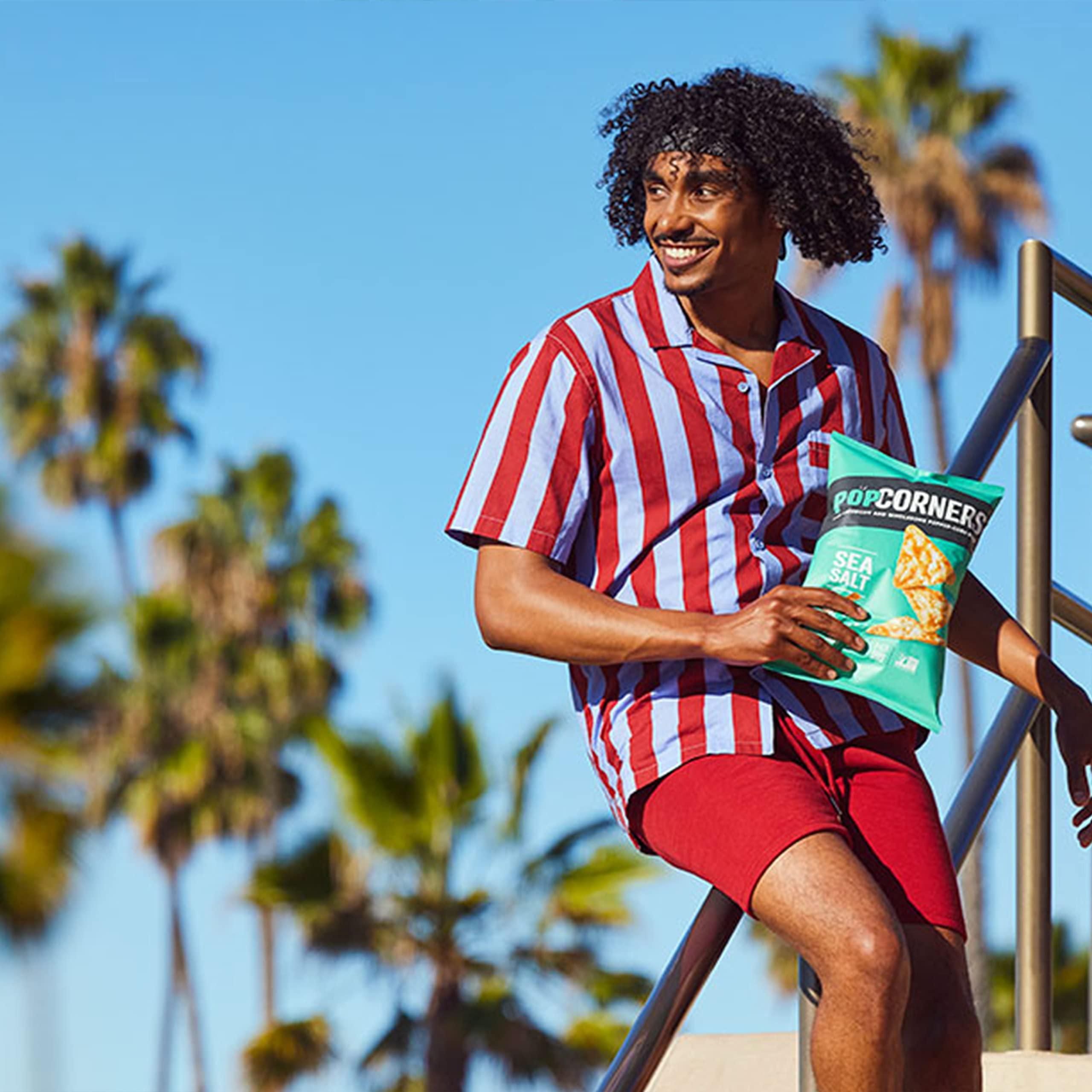 Popcorners Popcorners Sea Salt, 7 Oz