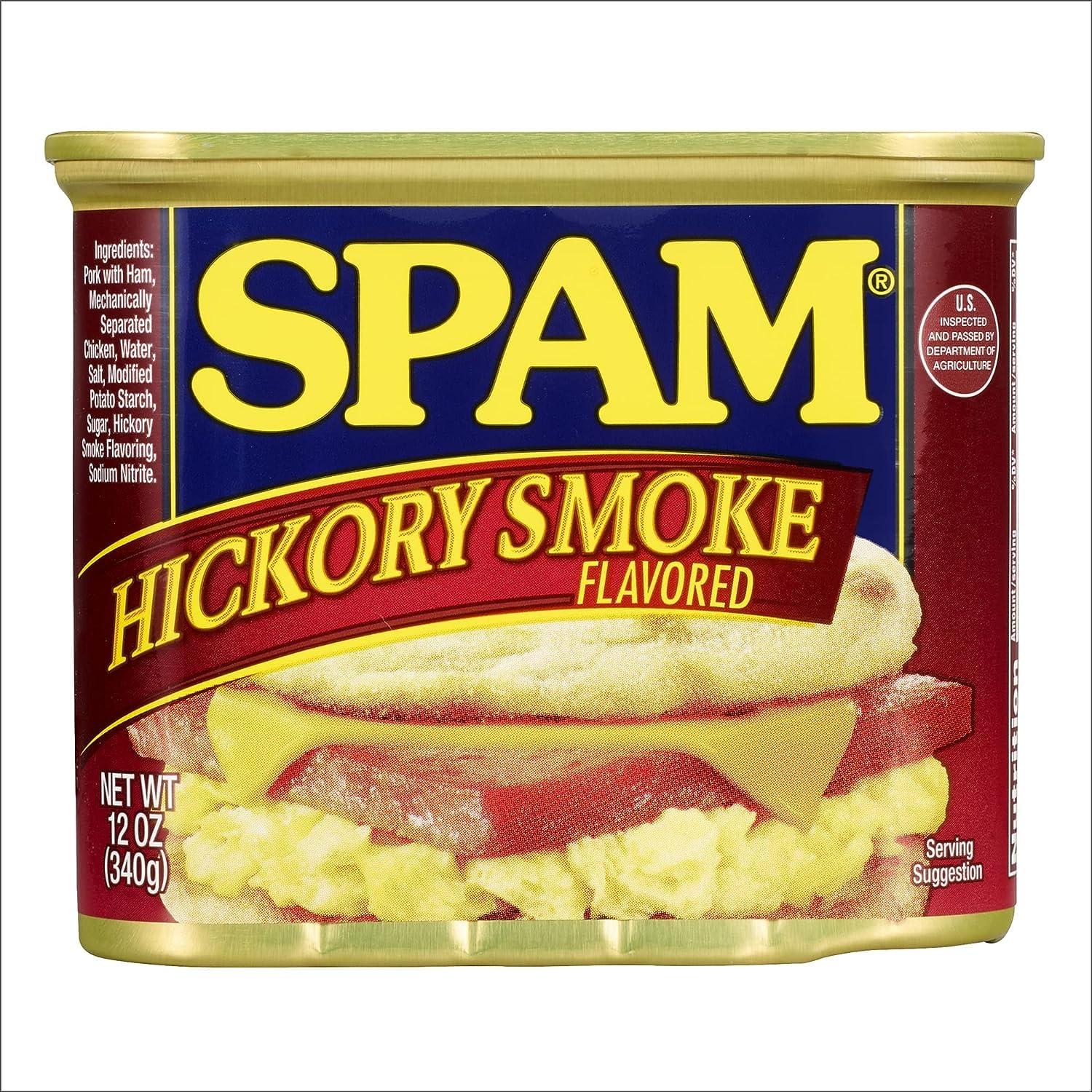 SPAM Spam Hickory Smoke, 12 Ounce Can