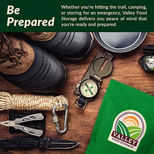 Valley Food Storage Valley Food Storage Enchilada Beans and Rice 10-Bag Bucket, 50 Servings | Premium Emergency Food Supply 25 Year Shelf Life with No Fillers | Survival Meal Kits, Prepper Food, Off Grid Living Supplies