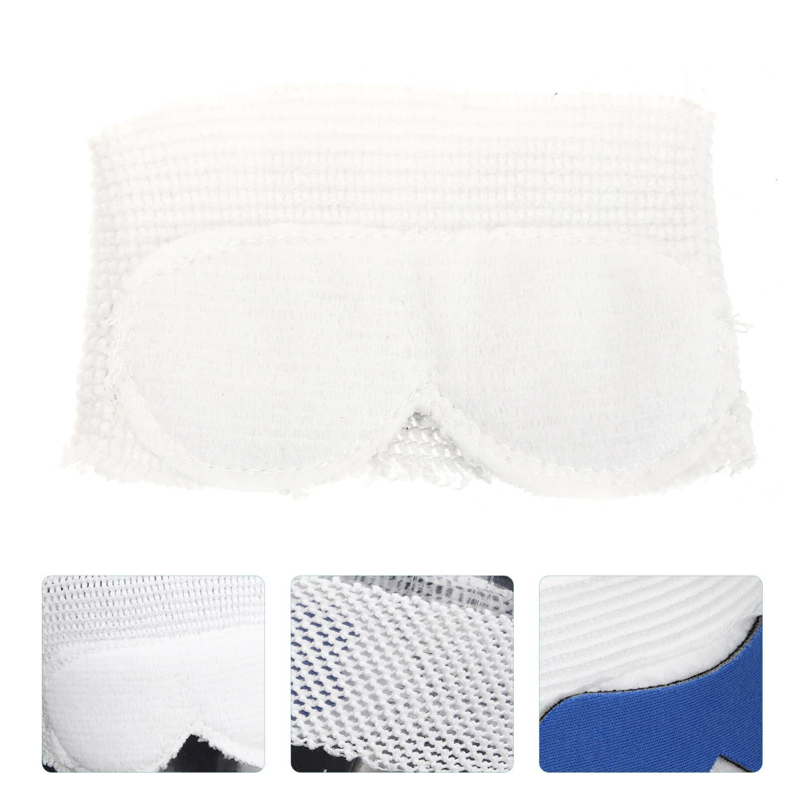 Healifty Healifty Baby Eye mask Eye mask for Eye Blindfold Baby Sleeping Eye mask Eye mask Baby for Infants Cute Eye mask Night Eye White Face mask Cotton Anti-Blue Light Newborn