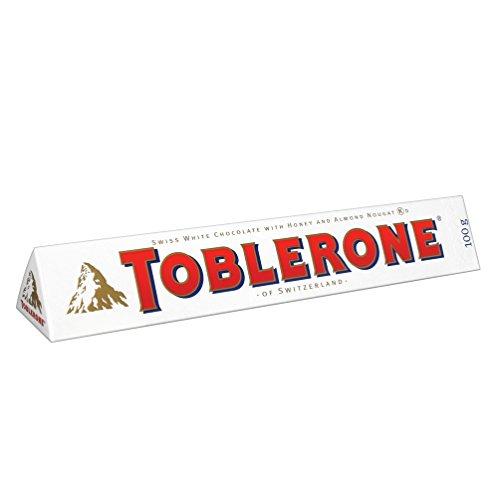 Toblerone Toblerone White Chocolate, 100g (3.52 oz.)