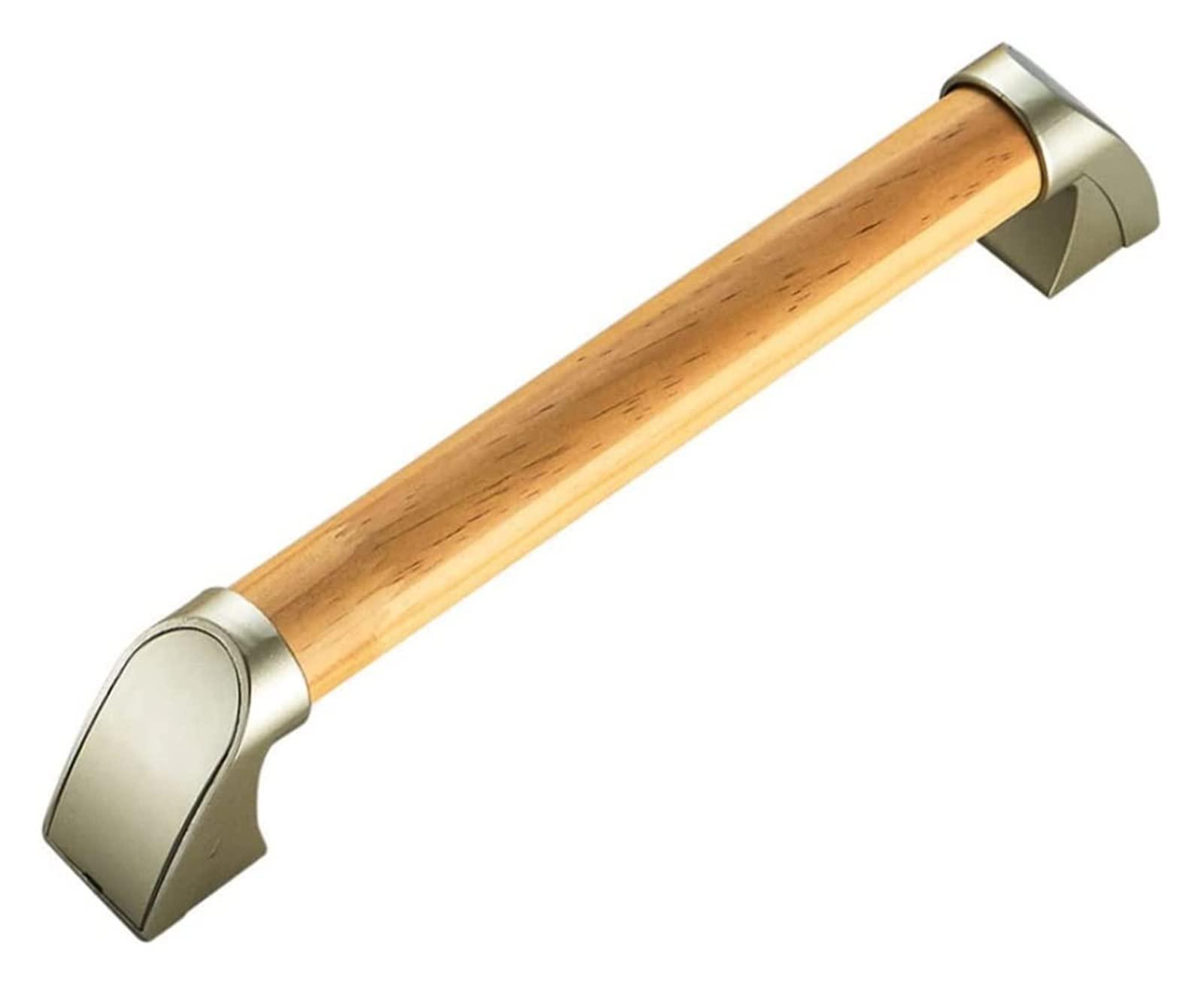 TiStm Grab Bar Bath Shower Handle Shower Wooden Bathroom Balance Hand Grips Non Slip Safety Handrail 17inch Applicable to Living Alone