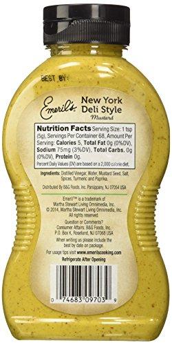 Emeril Emeril's New York Deli Style Mustard, 12-Ounce Unit (Pack of 6)