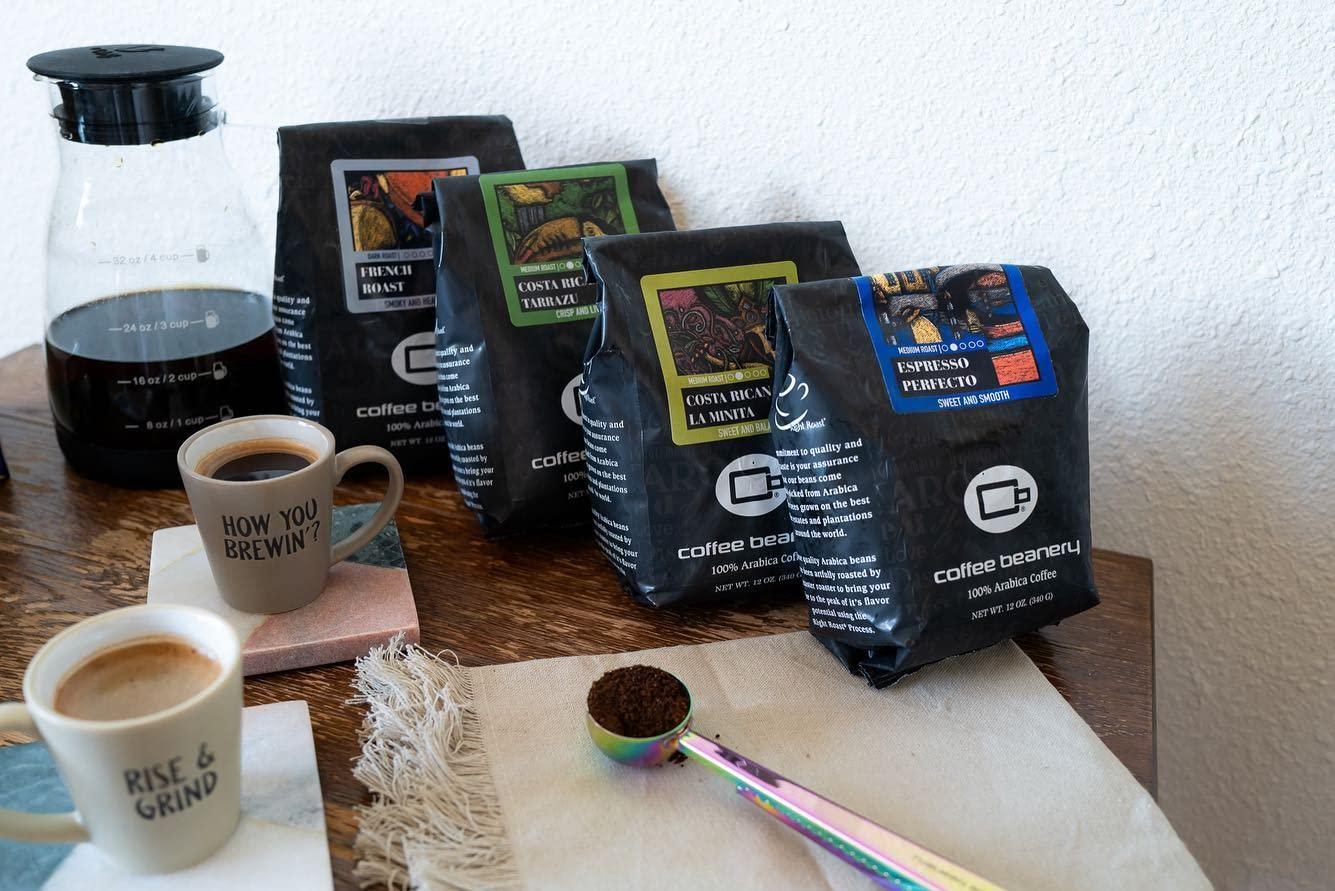 Coffee Beanery Costa Rican Tarrazu Specialty Coffee | 1 Bag of 12oz. Coffee (Fine) | Light-Medium Roast