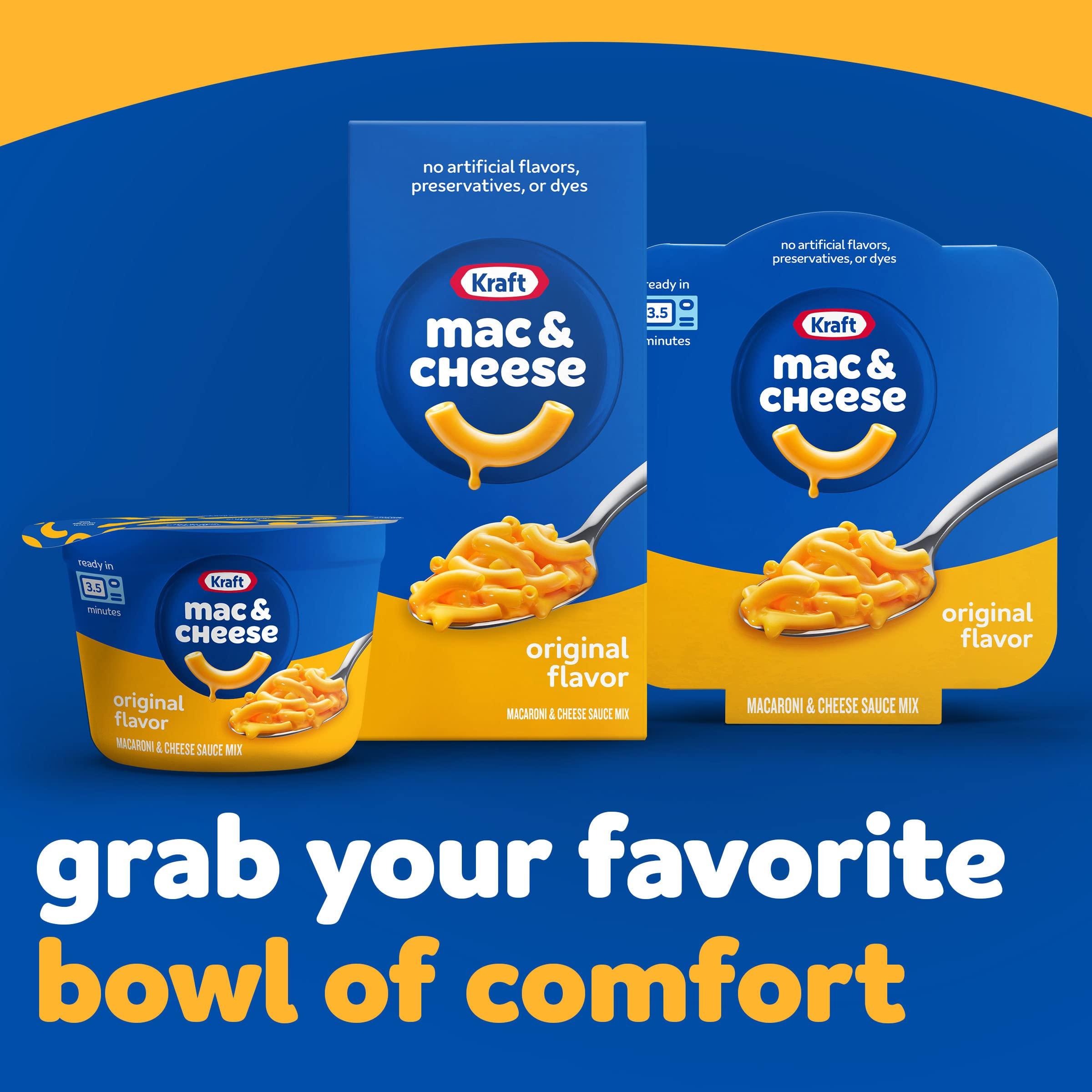 Kraft Mac & Cheese Kraft Original Macaroni & Cheese Dinner (7.25 oz Box) (Pack of 6)