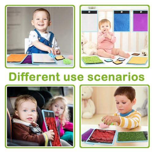 Joyreal Joyreal Sensory Mats for Autistic Children, Sensory Floor Tiles for Kids, Sensory Toys for Tactile Play, Textured Sensory Wall Panel, Bean Bags, Sensory Room Equipment, Baby Toddler Fidgeting Activity