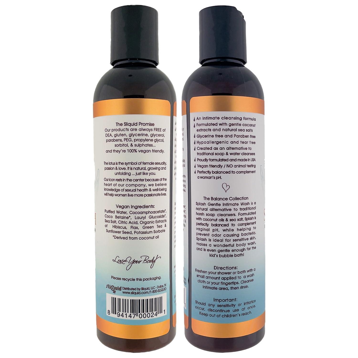 Sliquid Sliquid Splash Gentle Feminine Wash - Unscented 8.5 fl oz