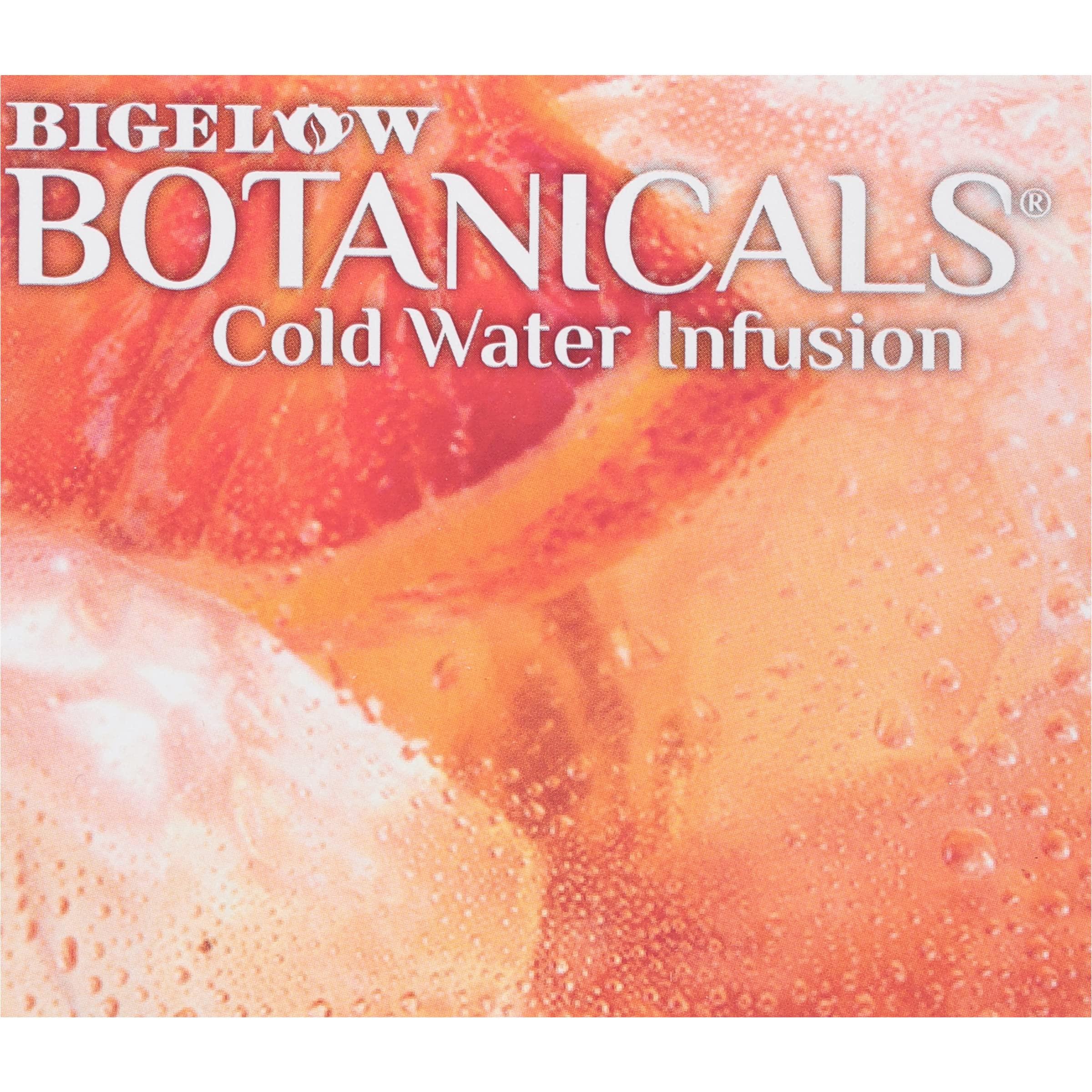 Bigelow Tea Bigelow Botanicals Blood Orange Tangerine, Caffeine Free Herbal Tea with Blood Orange & Tangerine Flavor, 18 Count (Pack of 6), 108 Total Tea Bags