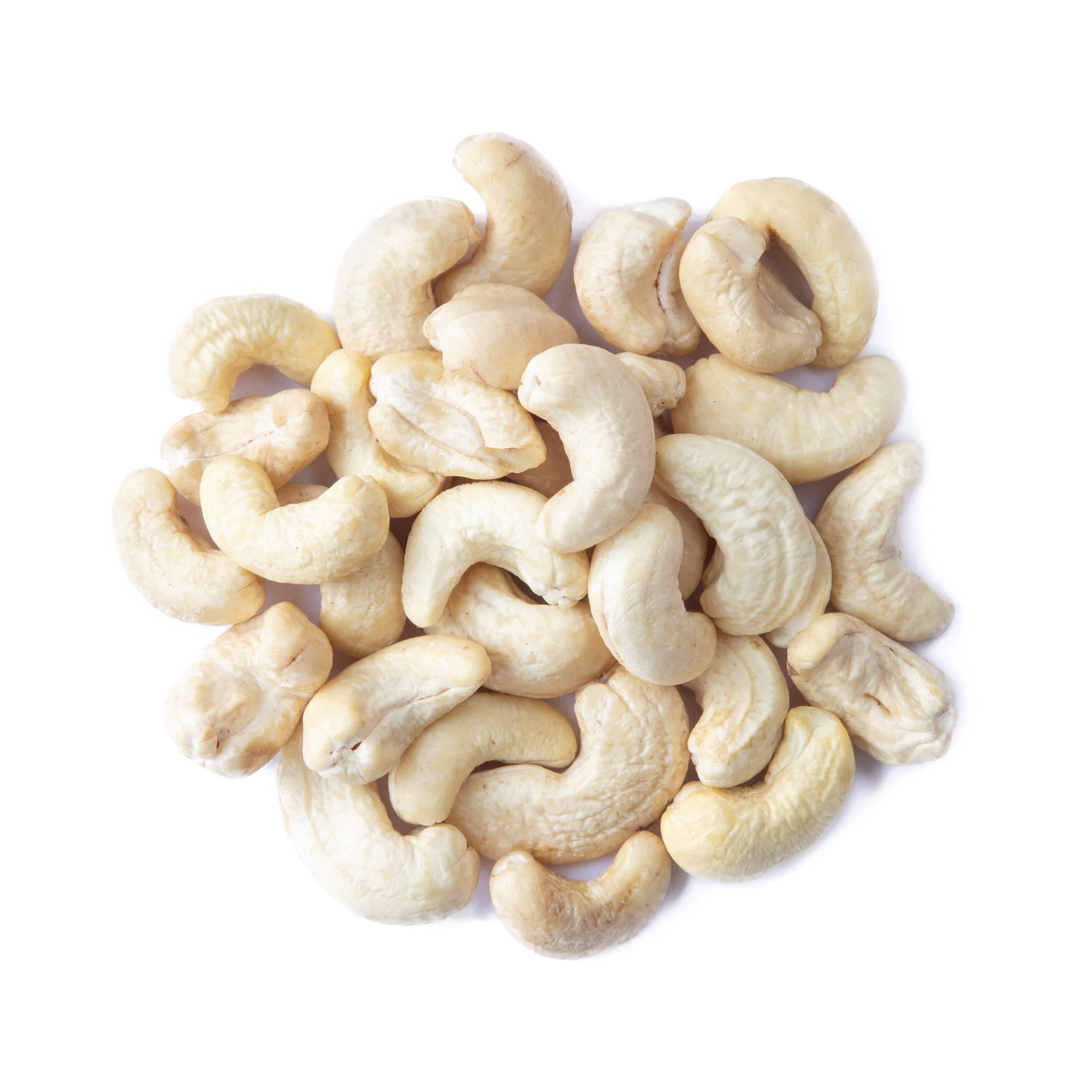 Food to Live Food to Live Organic Cashews, 2 Pounds Whole, Size W-240, Unsalted, Non-GMO, Kosher, Raw, Vegan, Bulk