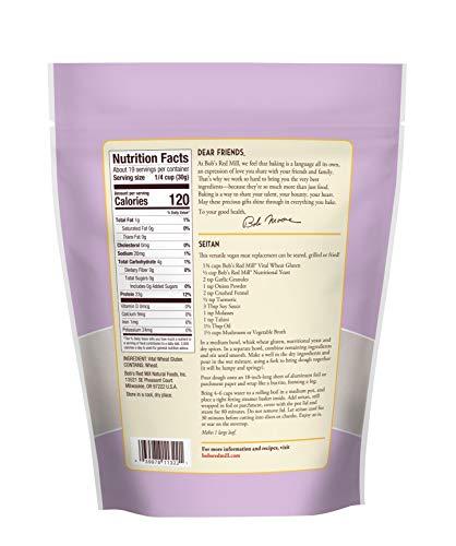 Bob's Red Mill Bob's Red Mill Vital Wheat Gluten Flour, 20-ounce (Pack of 4)