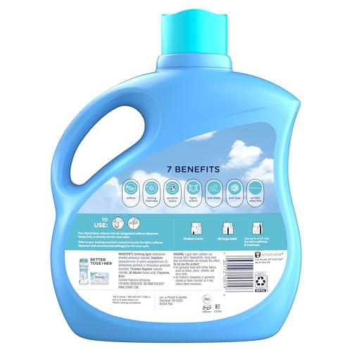 Downy Downy Fabric Softener Liquid, Cool Cotton Scent, 111 fl oz, 150 Loads