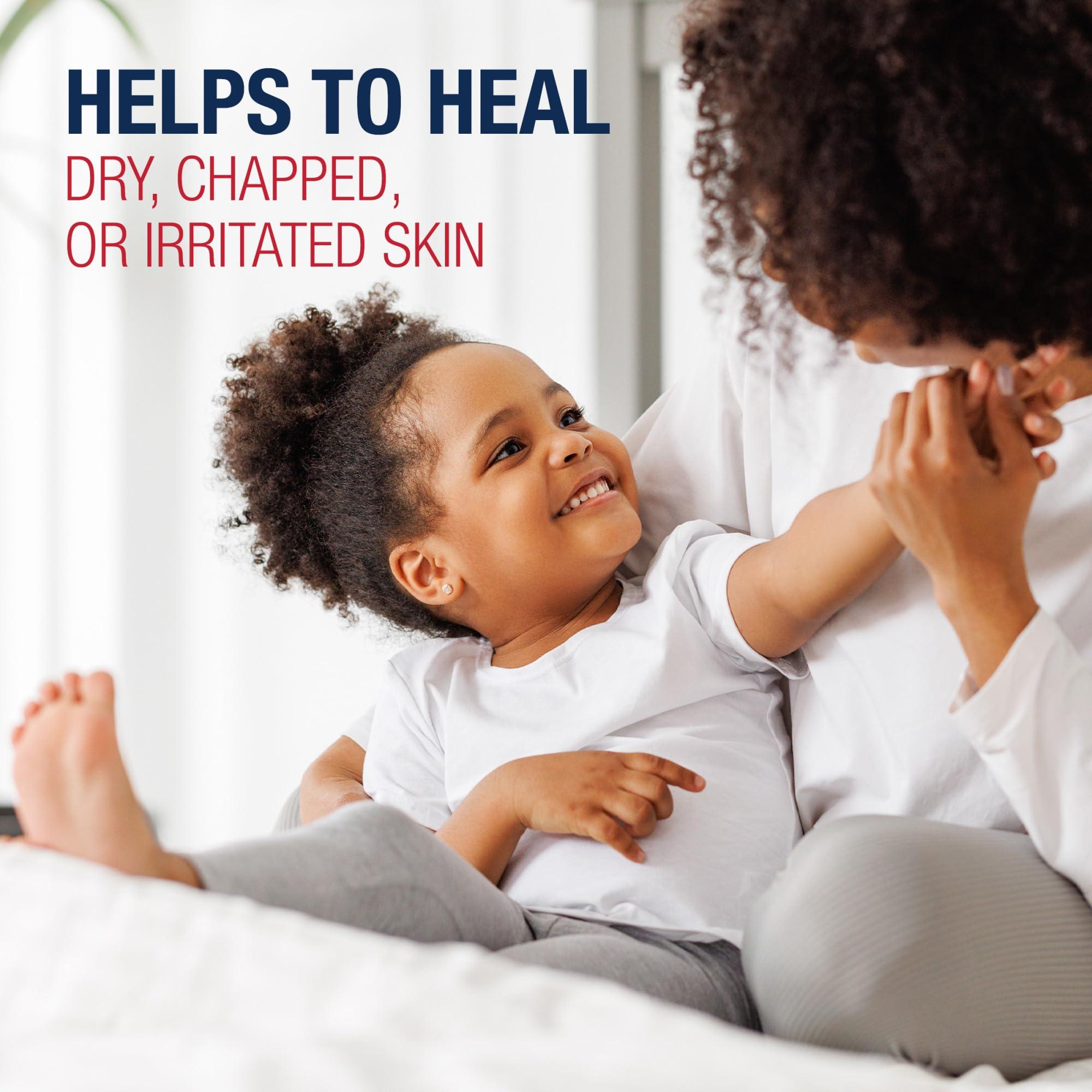 Aquaphor Aquaphor Children\'s Healing Ointment, Advanced Therapy Skin Protectant, Multi-Purpose Healing Ointment and Body Moisturizer for Kids, For Dry, Cracked Skin, Minor Cuts and Burns, 5 Oz Tube