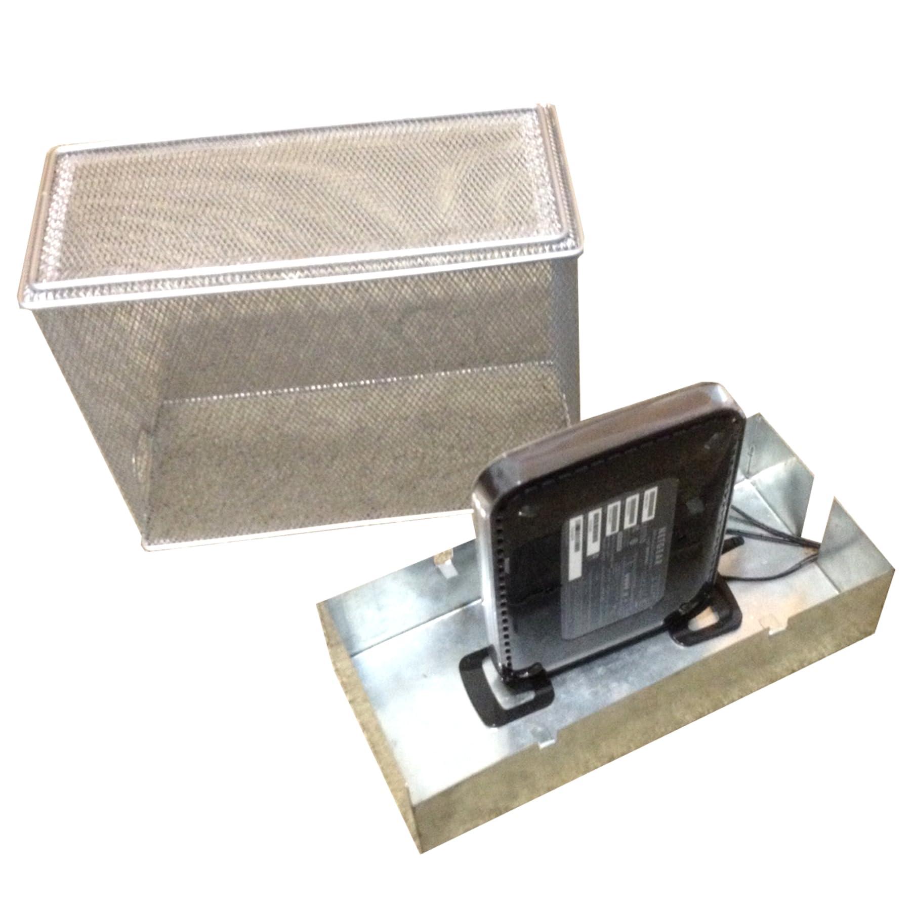 Smart Meter Guard WiFi Router Cover Guard EMF Shield Bundle 2 - Smart Meter Guard Cover and Large Router Guard Cover. Shields EMF from smart meters and large WiFi routers.