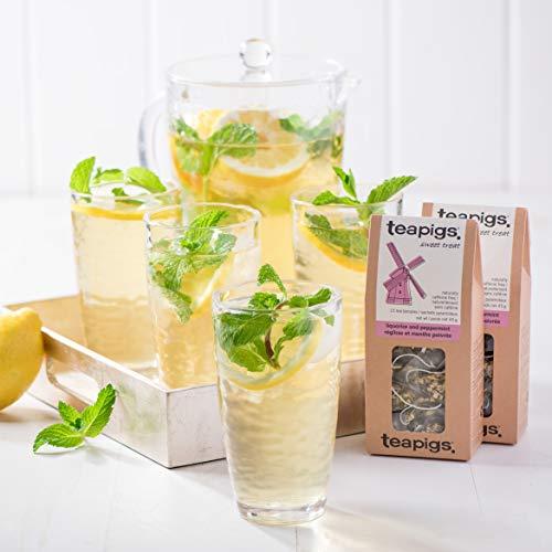 Teapigs Teapigs Liquorice and Peppermint Tea - Made of Whole Leaf Only - 15 Teabags (Pack of 2)