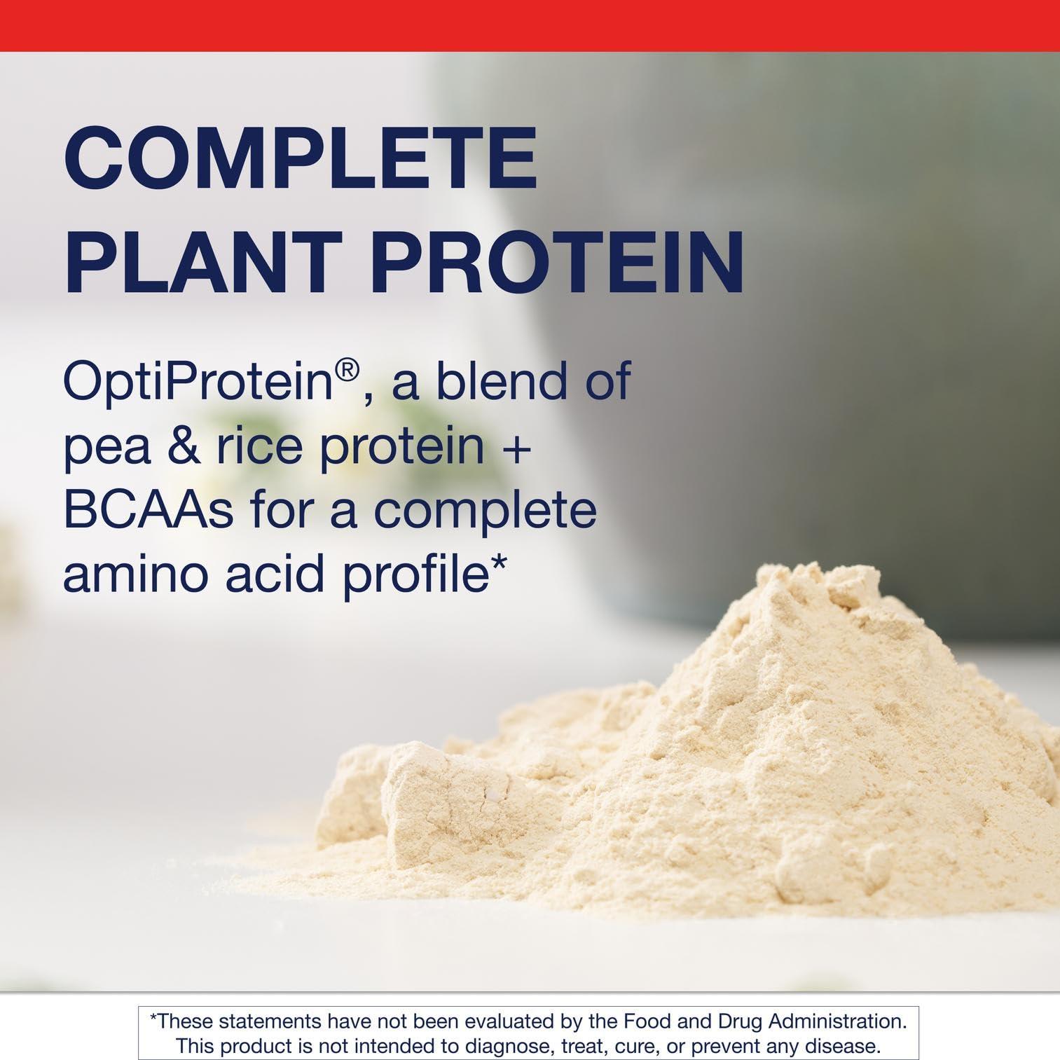 Metagenics Metagenics Perfect Protein Pea & Rice - Featuring OptiProtein, a Balanced Combination of Proprietary Pea and Rice Protein with Added BCAAs - Vanilla Flavor - 30 Servings - 39.15 Oz