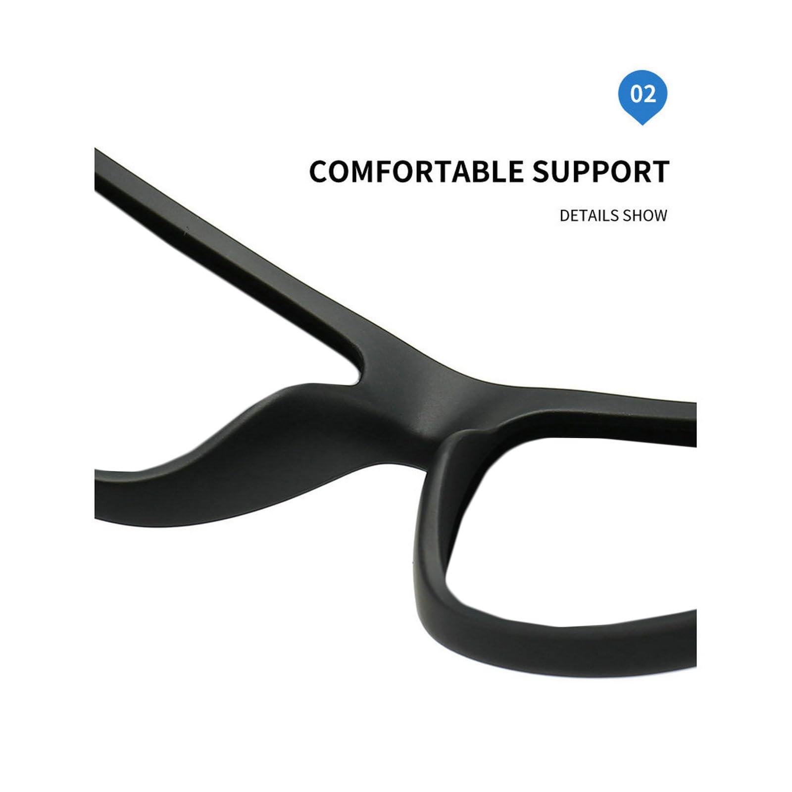 willochra Sports Transition Readers Sunglasses Wrap Around Readers Photochromic Bifocal Reading Glasses For Men and Women (black, 1.5, x)