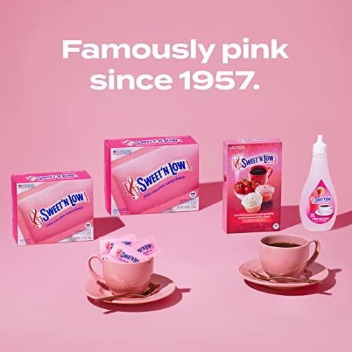 Sweet'N Low Sweet\'N Low Zero Calorie Sweetener Packets, 250 Ct, Kosher & Gluten Free, Low Glycemic Index, Individual Tea and Coffee Sweetener Packets