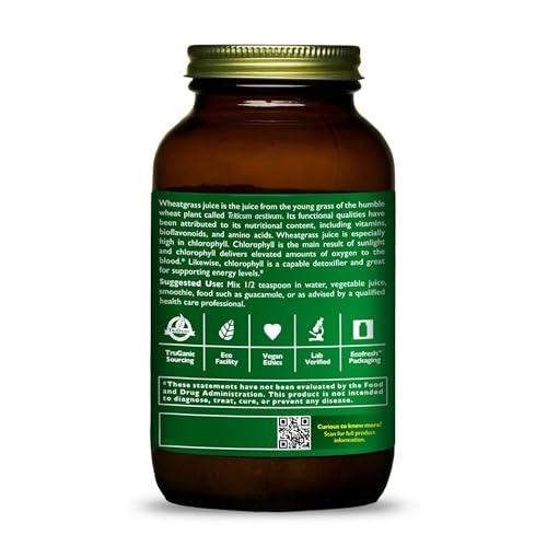 HEALTHFORCE SUPERFOODS HealthForce SuperFoods Wheat Grass Juice Powder - 8 oz Powder