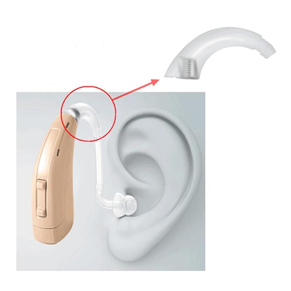 FCS FCS Hearing Devices Ear Hook for Siemens Signia Lotus Fun SP BTE- Replacement Accessories | Hearing Devices | Easy Install | Durable ABS | Anti-Howling Ear Hook