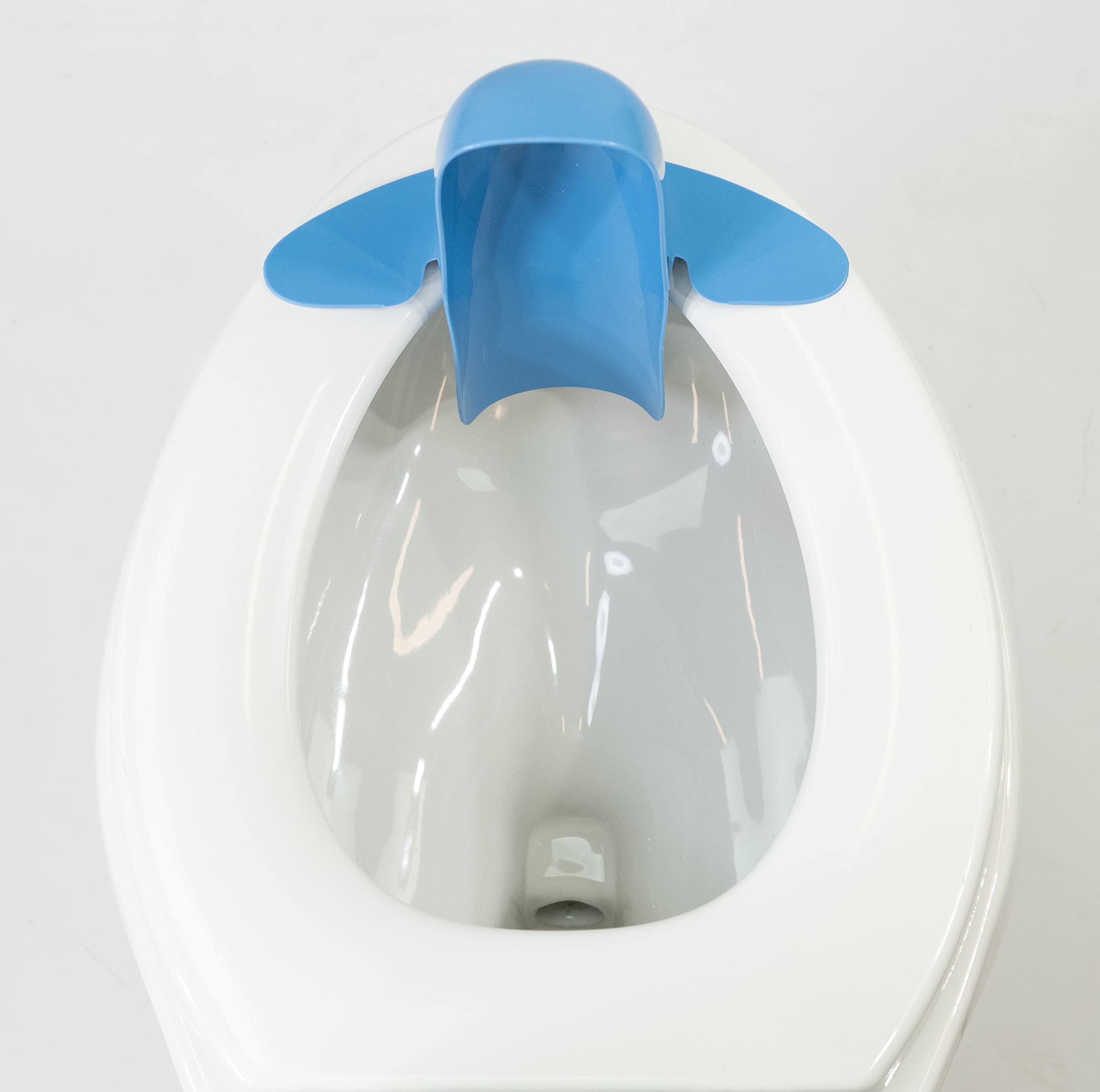 Raz Whizard Urine Deflector for toilet and commode, pee guard for toilet, toilet training for kids and adults, splash guard for kids, toilet seat splash guard