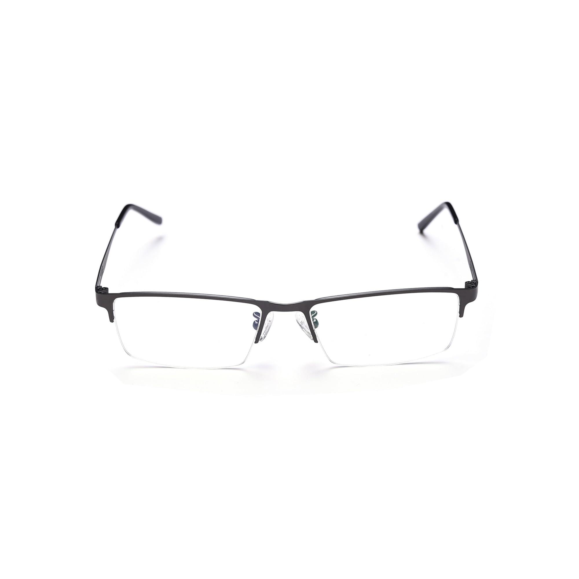 Naikomly Naikomly Nearsighted Glasses -0.50 Half Frame Titanium Alloy Myopia Glasses