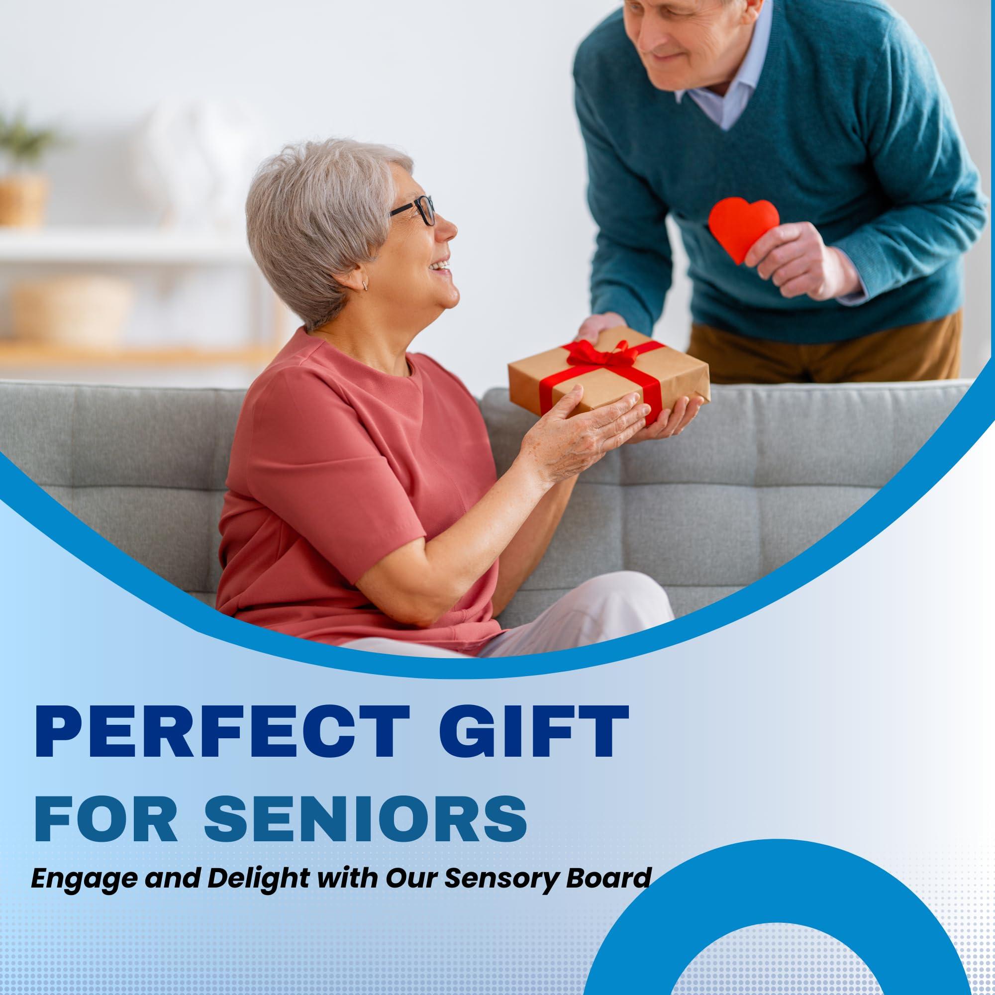 TrenHivSto Fidget Boards for Adults with Dementia Gadgets Toys for Alzheimers Patients-Fidget Toys for Dementia Adults-Dementia Fidget Toys for Elderly-Gifts for People with Dementia Fidget Toys Patients