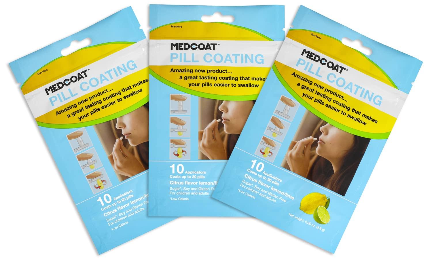 Beutlich Pharmaceuticals MEDCOAT Pill Coating (Citrus, 30 ct.)
