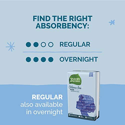Seventh Generation Seventh Generation Maxi Pads, Regular, Free & Clear Chlorine Free, 24 count