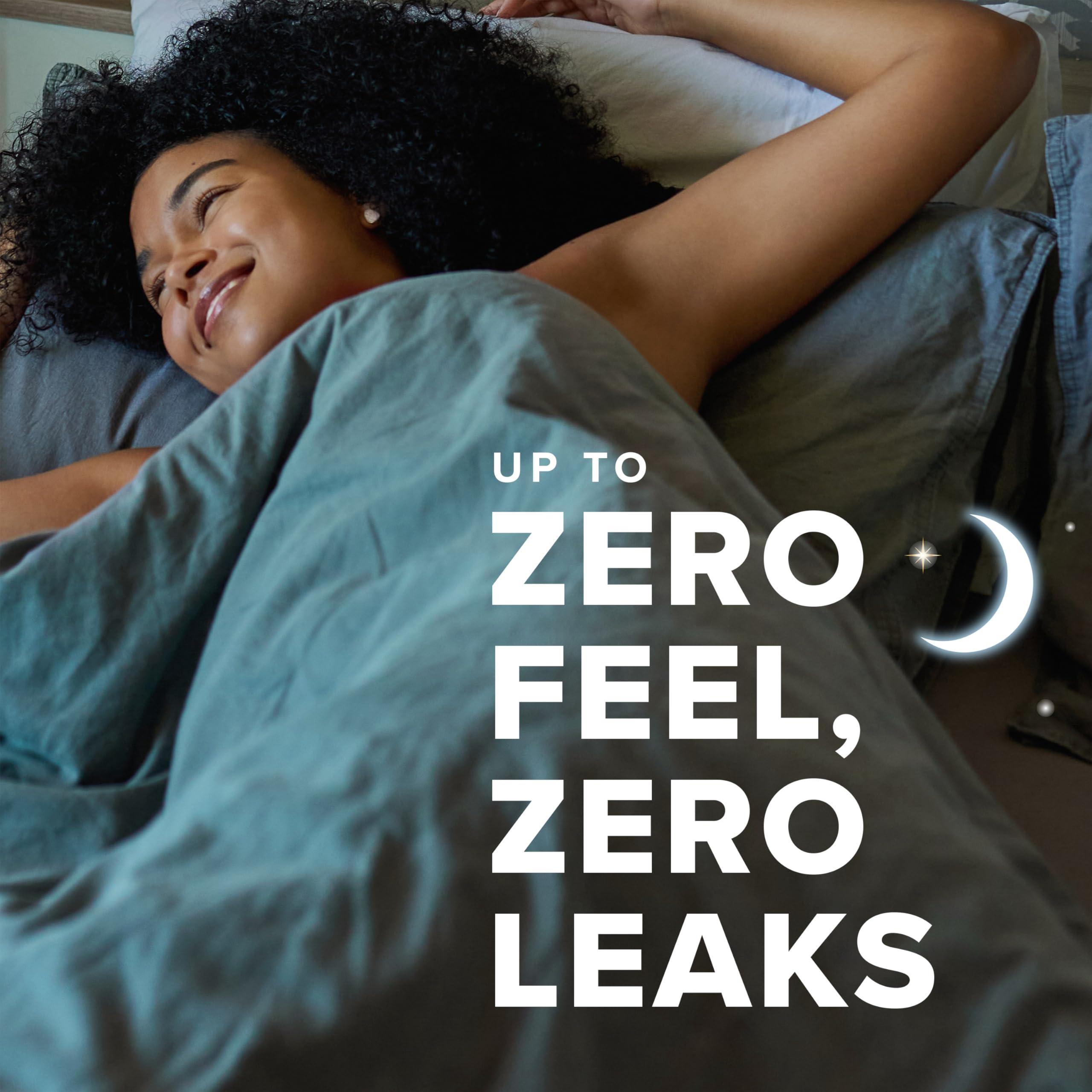 Always Always Pure Cotton, Feminine Pads for Women, Size 4 Overnight Absorbency, Multipack, with Flexfoam, with Wings, Unscented, 20 Count x 3 Packs (60 Count total)