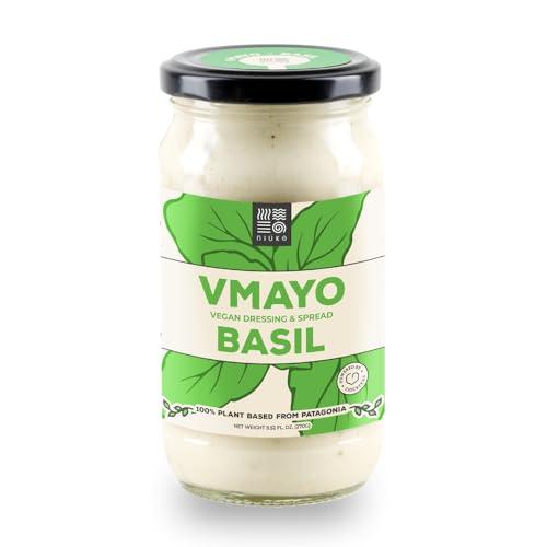 NIUKE NIUKE VMAYO Basil Vegan Mayo - Chickpea-Powered, Herbaceous & Creamy, 9.52 oz, 6 Pack