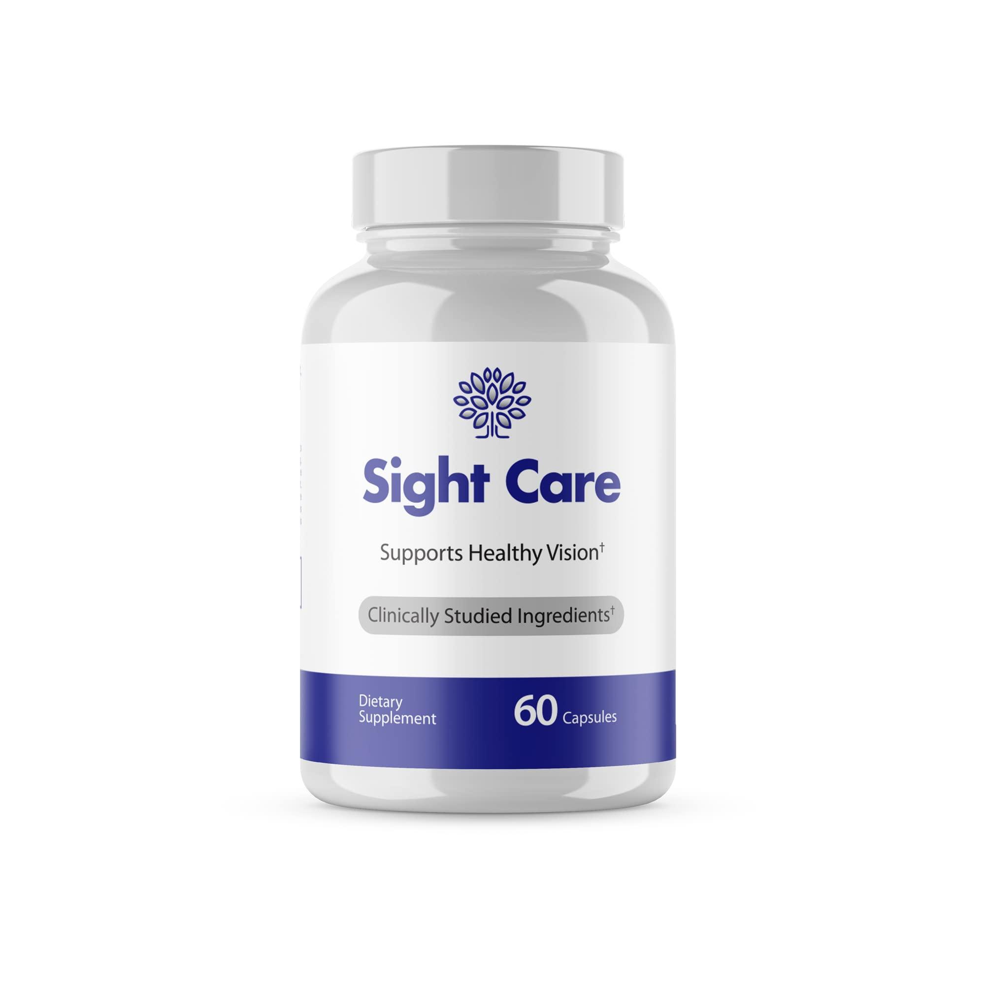 Max-Bio (Official 5 Pack) Sight Care Capsules - SightCare Capsules for Healthy Vision Support Supplement Advanced Healthy Ingredients Pro Supplements Pills Pastilla Sight Care Pills 5 Month Supply (300 Caps)