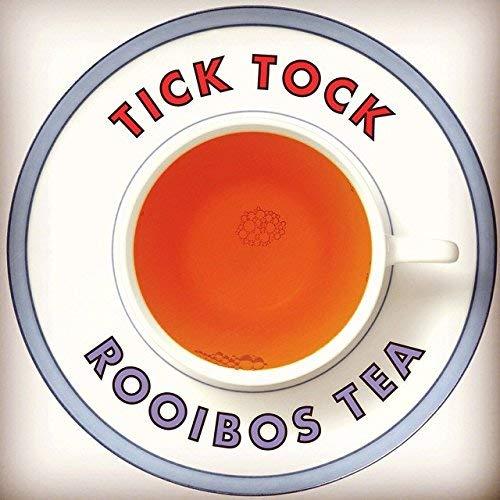 Tick Tock TICK TOCK TEAS Naturally Caffeine Free Red Bush Herbal Green Tea, 40 Count, Organic Rooibos Green Tea, 2.5 Oz