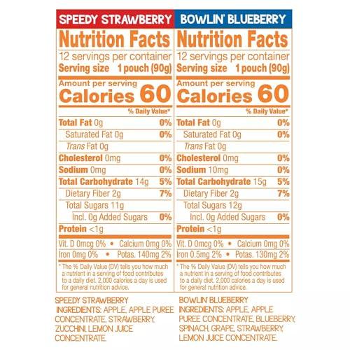 GoGo SqueeZ GoGo SqueeZ Fruit & VeggieZ Applesauce Pouches, 3.2 Ounce (24 Count), 1 Count (Pack of 24)