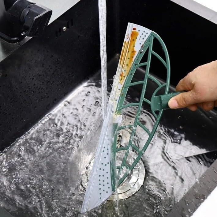 Generic Silicone Magic Broom Sweeping Brush (Grey)