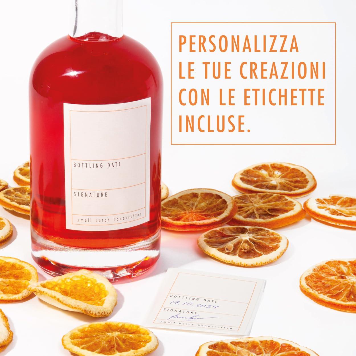 Craftly Craftly Italian Spritz Infusion Kit Ultimate Aperitivo Experience at Home | DIY Cocktail Set for Aperitivo | Cocktail Set for Spritz
