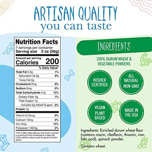 pastabilities Pastabilities Fun Shaped Pasta for Kids - Zoo Animals Pasta - Wild Animal Theme, Non-GMO Natural Wheat Pasta, All-Natural, Kosher Certified, Made in the USA, (2 Pack,14 Oz)