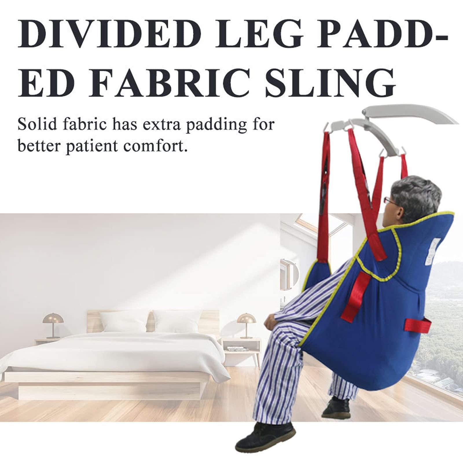 GFFFFFFJJJJJJJJJJJ Patient Lift Sling for Lift with Head Support,Heavy Duty Sling with 4 Reinforcement Straps,Suitable for Epilepsy,Elderly Care, Cerebral Palsy,Paralysis,The Disabled