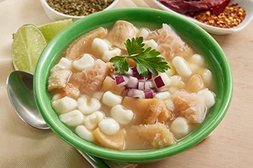 Chata Chata White Menudo with Hominy Can | Ground Corn + Beef Tripe Stew | Ready-to-Eat | 25 Ounce (Pack of 1)