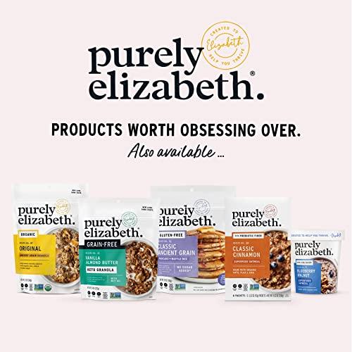 purely elizabeth. Purely Elizabeth, Chocolate Peanut Butter, Ancient Grain Granola, Gluten-Free, Non-GMO (10oz Bag)