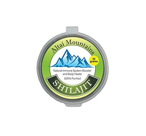 Altai Gold Authentic & Purified Shilajit Resin from Altai Mountains (10 grams (1 Month Supply))