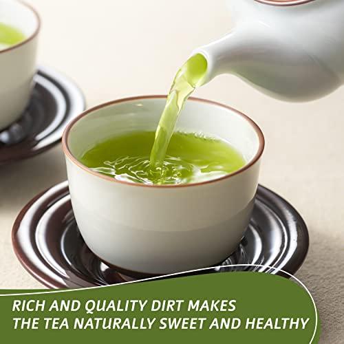 JAPANESE GREEN TEA CO. HARVESTED WITH IN JAPAN Issaku, Gokuzyo Aracha and Teabag Tea Set from Japanese Green Tea Co – Premium Japanese Green Tea Assortment – Non-GMO, Delicate Flavor - Ideal for Tea Lovers