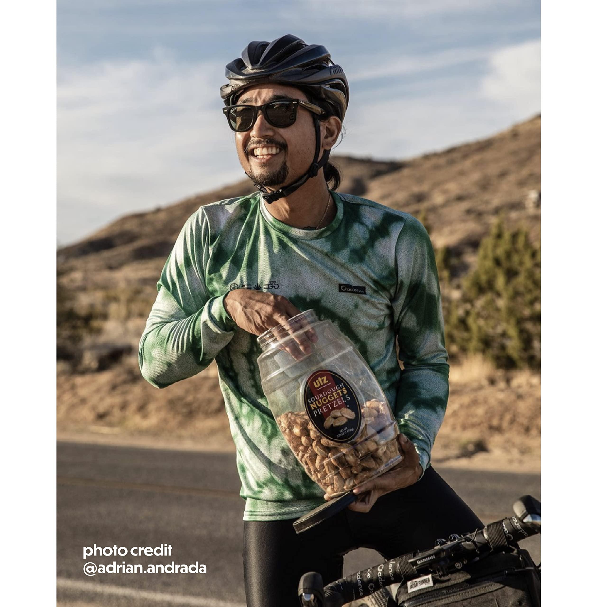 Utz Utz Sourdough Nuggets Pretzels 52 oz. Barrel Bite-Size Pretzels with Classic Sourdough Flavor, Perfectly Salted with Zero Cholesterol per Serving