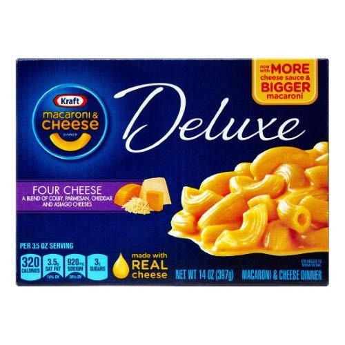 Generic Kraft Macaroni & Cheese Deluxe Four Cheese (Pack of 16)