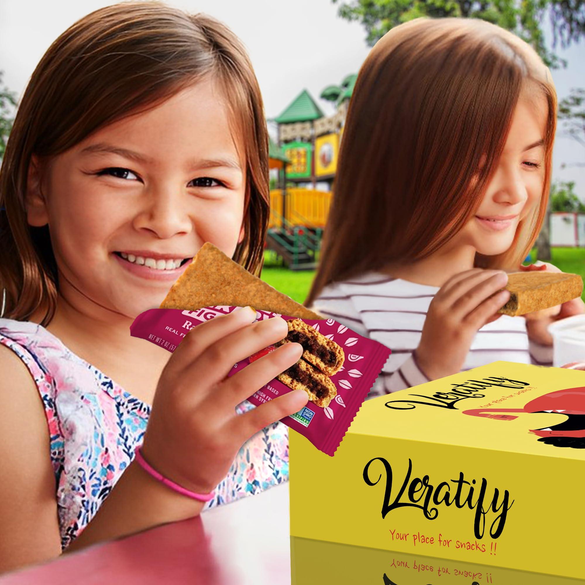 Veratify Veratify - Healthy Mixed Snack Box & Snacks Gift Variety Basket - Perfect for Men, Women, Adults, Office, School, College, Work - Variety Assortment Gift Basket - (Gift Care Package 66 Count)