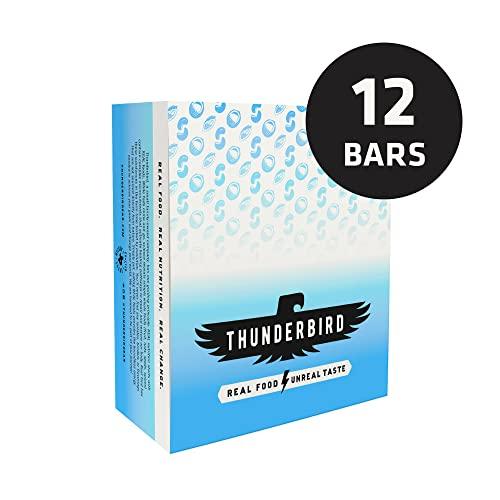 Thunderbird Energetica Thunderbird Bars Energy Snack, Gluten-Free with Protein, Healthy Real Food, Vegan Paleo Non-GMO, No Added Sugar, Chocolate Coconut Cashew Flavor (12 Count, 1.7 oz. Bars)