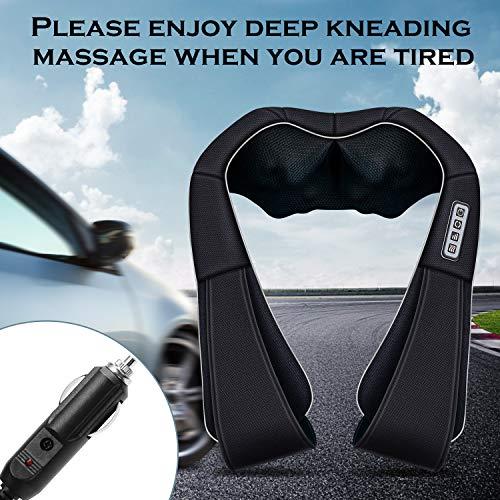 VIKTOR JURGEN VIKTOR JURGEN Christmas Gifts for Women & Men, Shiatsu Neck and Shoulder Massager with Heat Deep Tissue Kneading Sports Recovery Massagers for Back, Foot, Relaxation Gifts for Wife, Husband, Him, Her